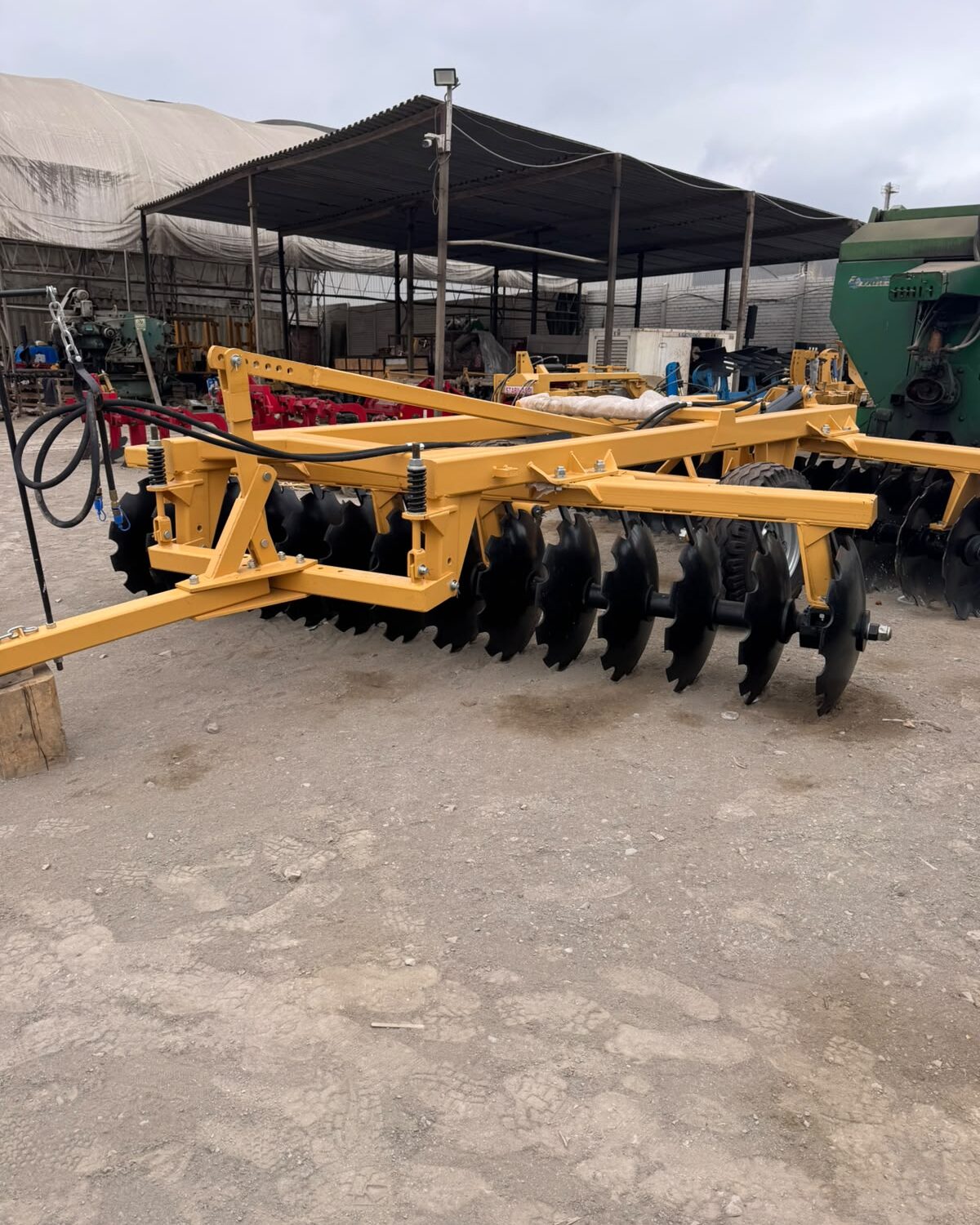RASTRA PESADA DE TIRO 28X28 DISCOS (MODELO BALDAN)
